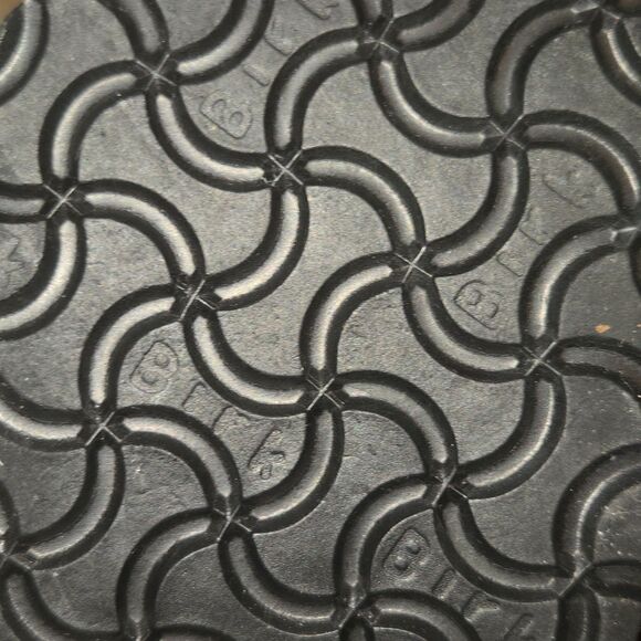 Birkenstock Granada Blush Pink Patent Birko-Flor Slide Sandals Sz EU 38/US W7/M5 - Picture 12 of 12